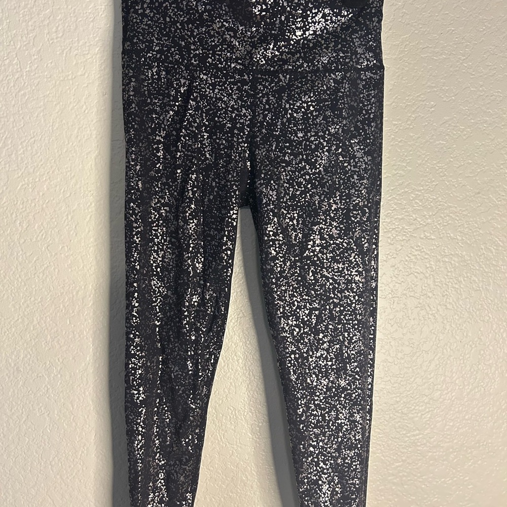 Sweaty Betty Foil Black 7/8 Leggings